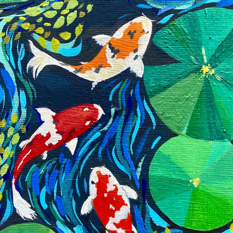 koi Fish Fluor