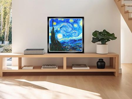 Alternative view of Starry Night Van Gohg Fluor