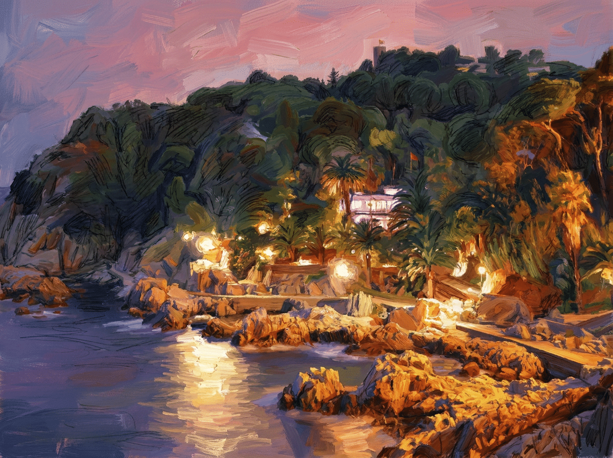 Cala banys en lloret de mar